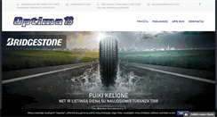 Desktop Screenshot of optima13.com